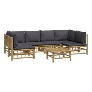 vidaxl_3155230_set_de_sofás_y_mesa_para_jardín_de_7_piezas_fabricado_en_bambú_con_cojines_grises_vida_xl_2