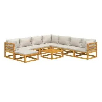 vidaxl_3155296_set_de_sofás_y_reposapiés_para_jardín_de_9_piezas_fabricado_en_madera_de_acacia_con_cojines_gris_claro_vida_xl_2