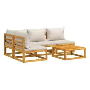 vidaxl_3155302_set_de_sofás_y_mesa_de_jardín_de_5_piezas_fabricado_en_madera_de_acacia_con_cojines_gris_claro_vida_xl_2