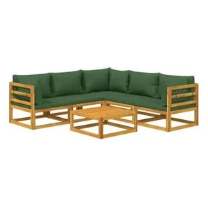 vidaxl_3155319_set_de_sofás_y_mesa_para_jardín_de_6_piezas_fabricado_en_madera_de_acacia_con_cojines_color_verde_vida_xl_2