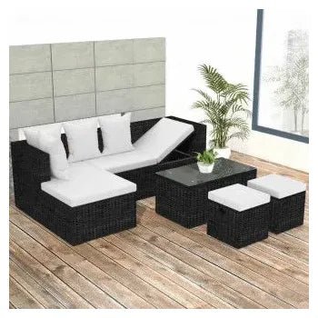 vidaxl_42586_conjunto_de_muebles_de_exterior_4_piezas_de_acero_y_ratán_sintético_negro_con_cojines_blancos_1
