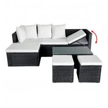 vidaxl_42586_conjunto_de_muebles_de_exterior_4_piezas_de_acero_y_ratán_sintético_negro_con_cojines_blancos_5