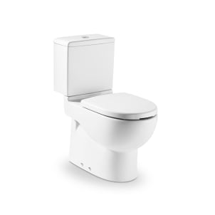 Inodoro Completo Roca Meridian Movilidad Reducida Tapa Frontal