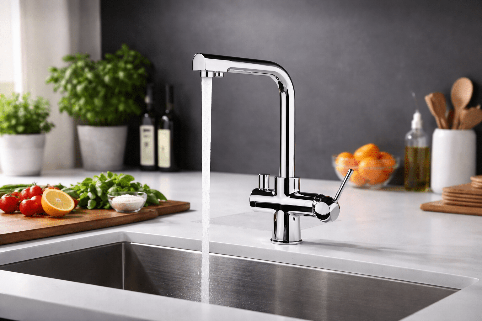 Tipos de grifería para cocina: cuál elegir según tu espacio y necesidades