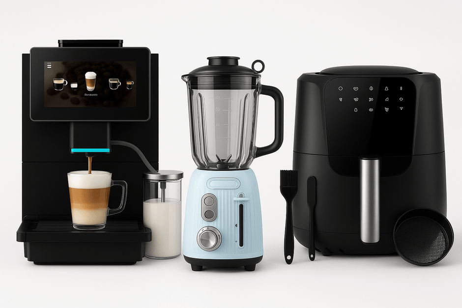 Pequeños electrodomésticos que ahorran tiempo y energía