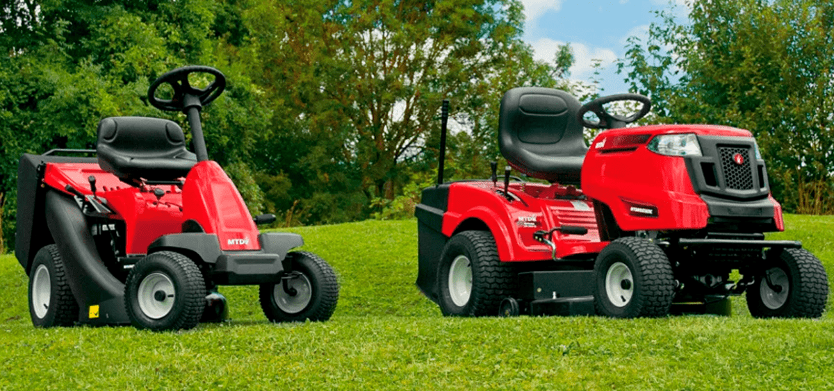 Cortacéspedes y tractores cortacéspedes