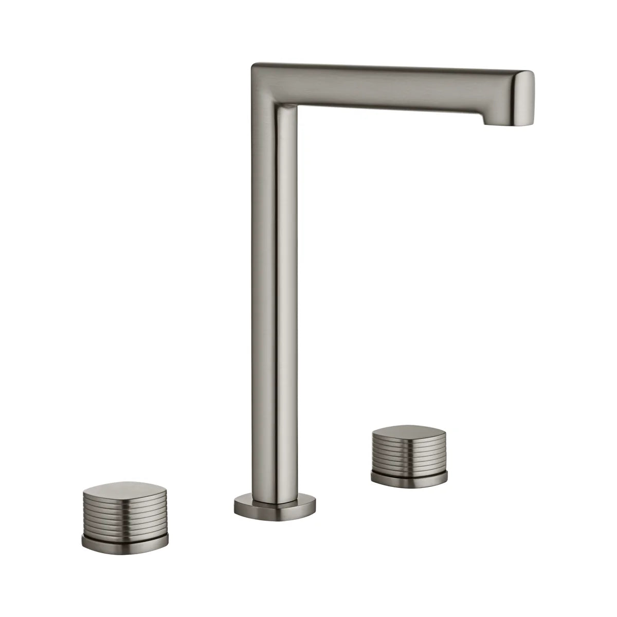 Lavabo Bimando Sobremesa Firenze Níquel Cepillado Imex - principal - Imex