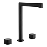Lavabo bimando sobreencimera caño alto Toscana negro mate Imex