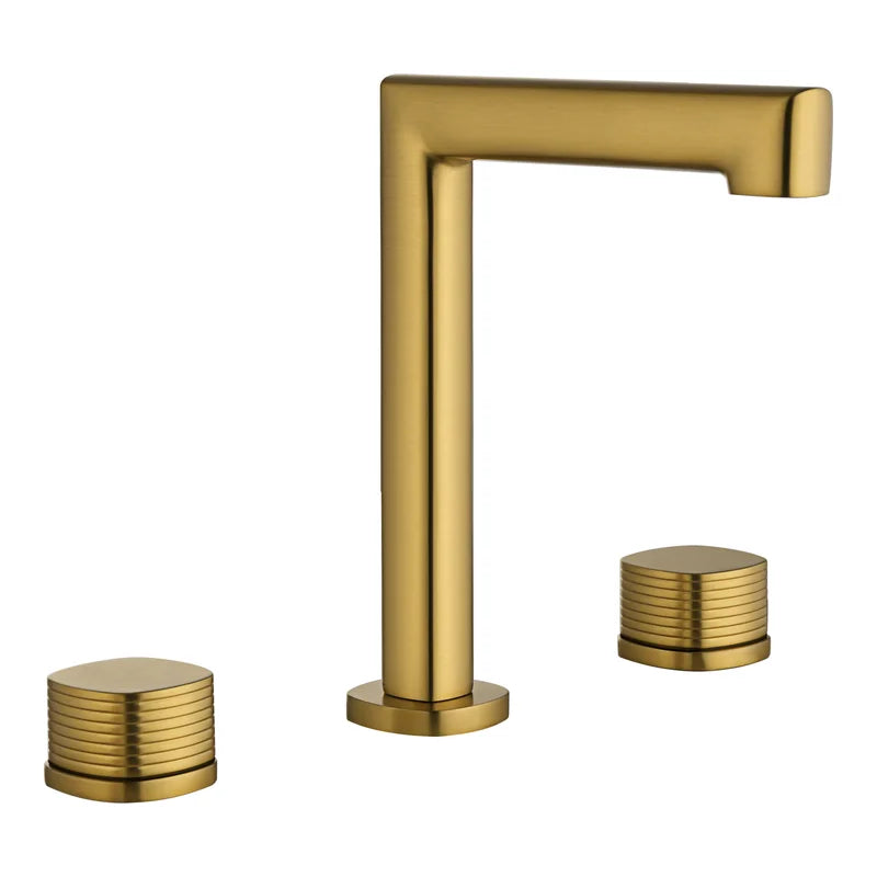 Lavabo Bimando Sobrencimera Caño Bajo Firenze Imex Oro cepillado