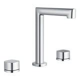 Lavabo bimando sobreencimera caño bajo Toscana cromo Imex