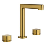 Lavabo bimando sobreencimera caño bajo Toscana oro cepillado Imex