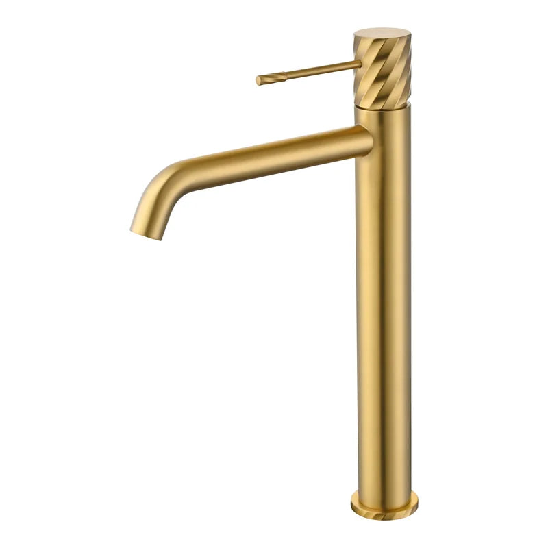 Monomando Lavabo Alto Bless Oro Cepillado Imex Oro cepillado
