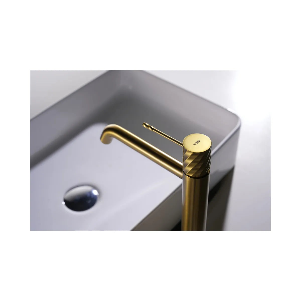 Monomando Lavabo Alto Bless Oro Cepillado Imex - ambiente_2 - Imex