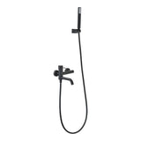 Kit baño/ducha monomando Bless negro mate Imex
