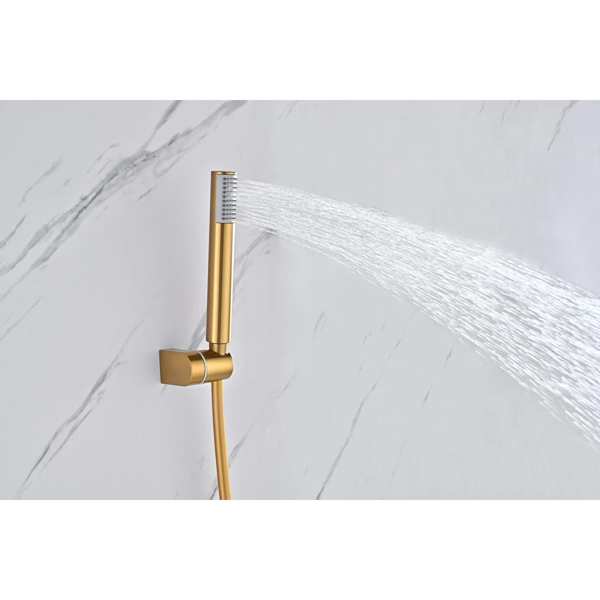 Kit Ducha Monomando Bless Oro Cepillado Imex Oro cepillado en ambiente