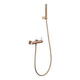 Kit ducha monomando Bless oro rosa cepillado Imex