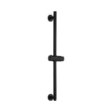 Barra de soporte ducha Negro Mate redonda 60 cm Imex