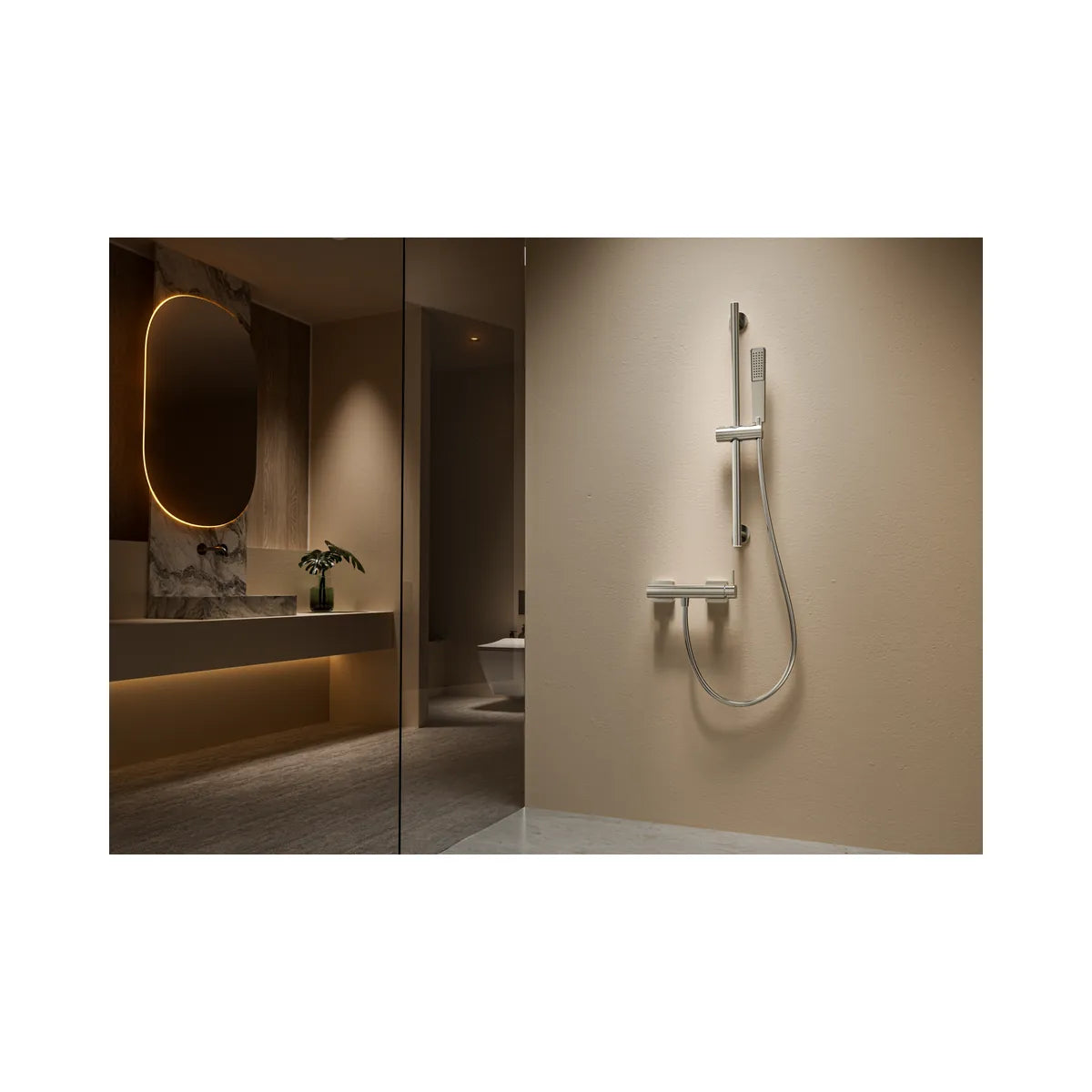 Barra Soporte Ducha Imex Oro Cepillado - Merkimarket - ambiente_1 - Imex