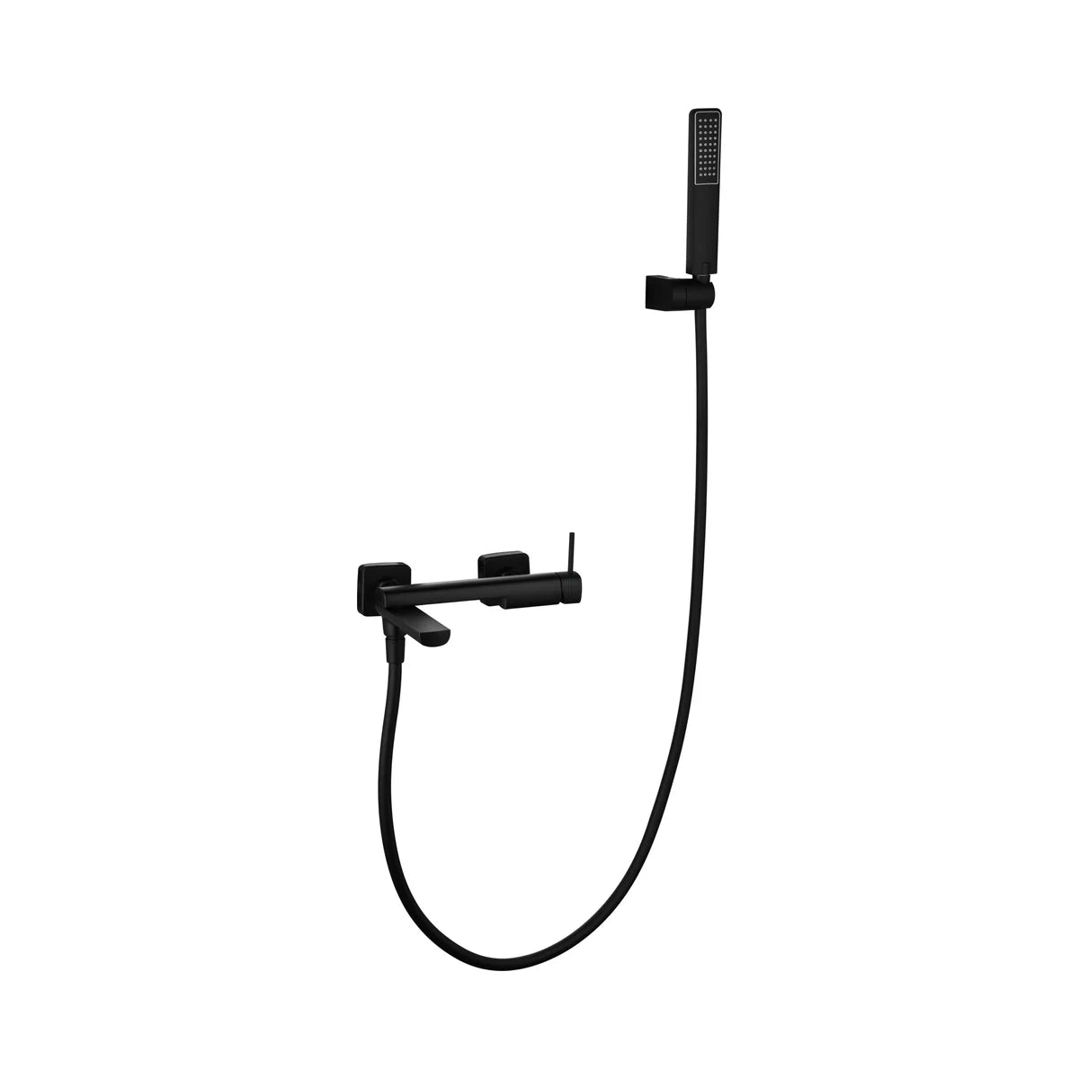 Kit Baño/Ducha Monomando Firenze Negro Mate Imex - principal - Imex