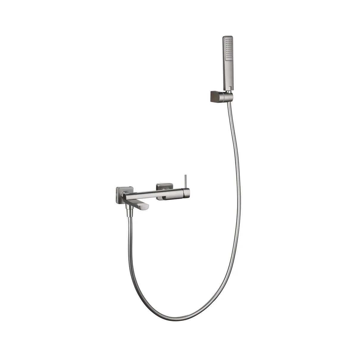 Kit Baño/Ducha Monomando Firenze Níquel Cepillado Imex - principal - Imex