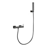 Kit ducha monomando Firenze black gun metal Imex