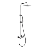 Conjunto bañera monomando Firenze black gun metal Imex