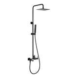 Conjunto Bañera Monomando Firenze Negro Mate Imex