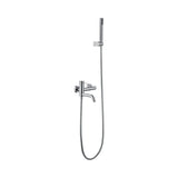 Kit baño/ducha monomando Genova cromo Imex