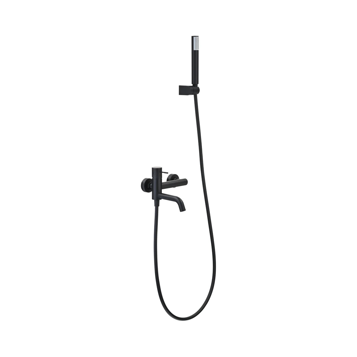 Bath/Shower Single Lever Kit Genova Matte Black | Imex