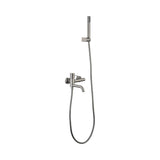 Kit baño/ducha monomando Genova níquel cepillado Imex