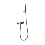 Kit ducha monomando Genova black gun metal Imex