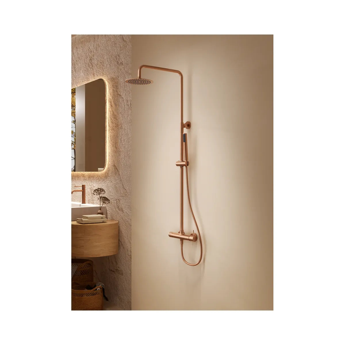 Genova Single-Handle Shower Set Black Gun Metal | Buy