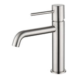 Monomando lavabo Monza níquel cepillado Imex