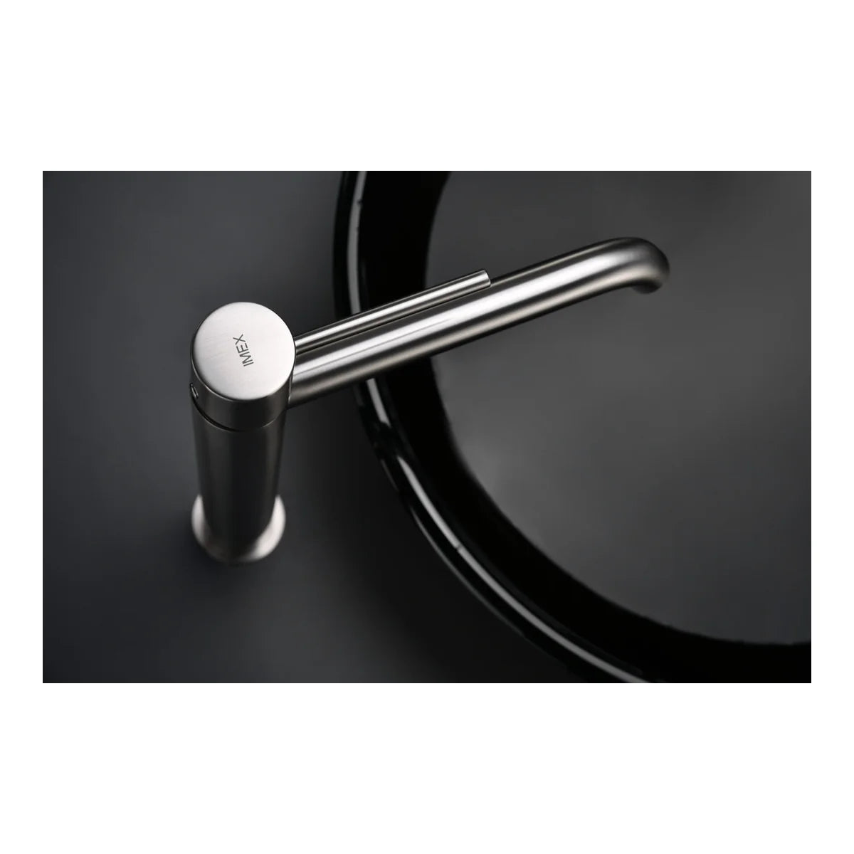 Mitigeur de lavabo haut Monza Nickel brossé