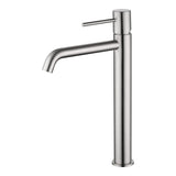 Monomando lavabo alto Monza níquel cepillado Imex