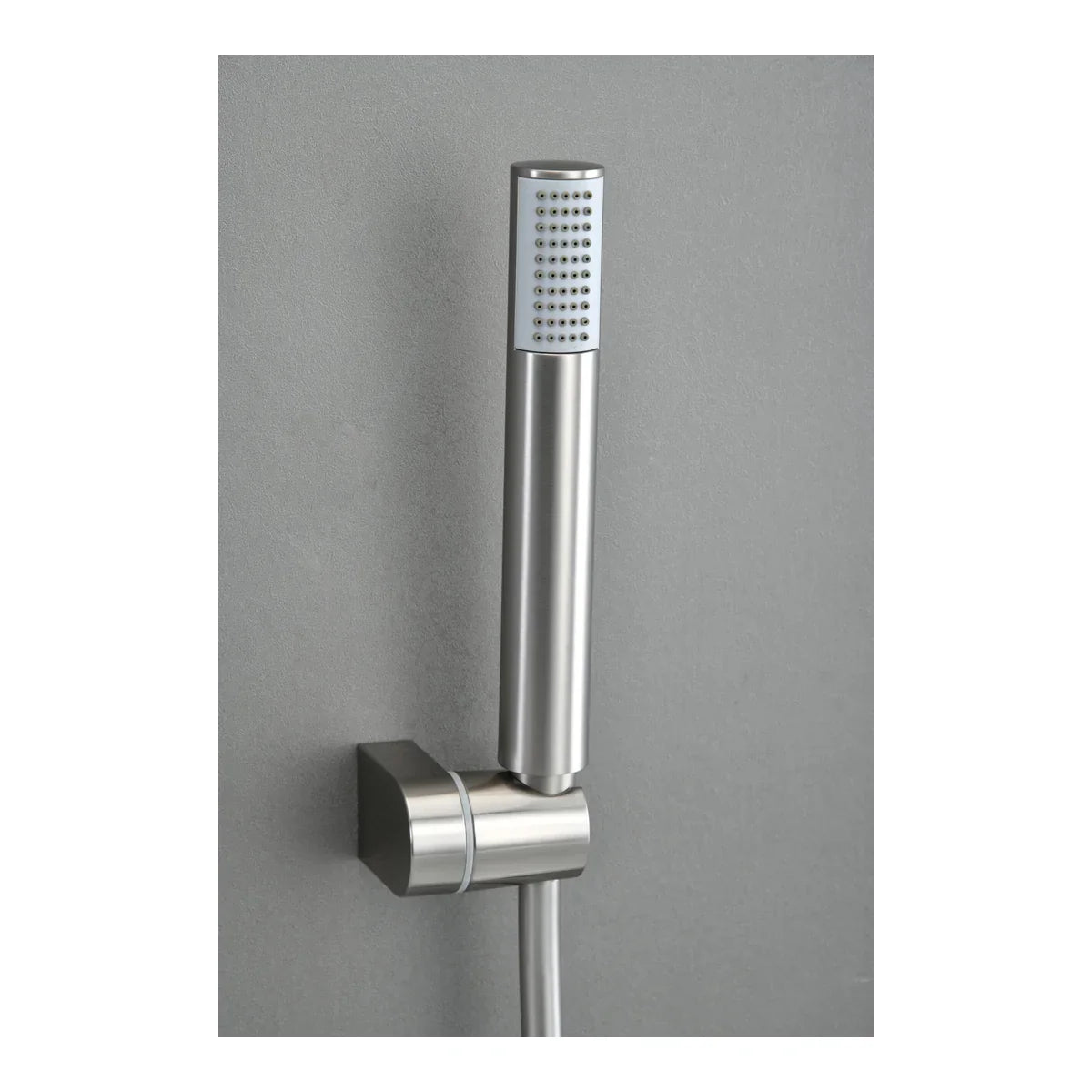 Monza Brushed Nickel Bath/Shower Kit Mixer Tap