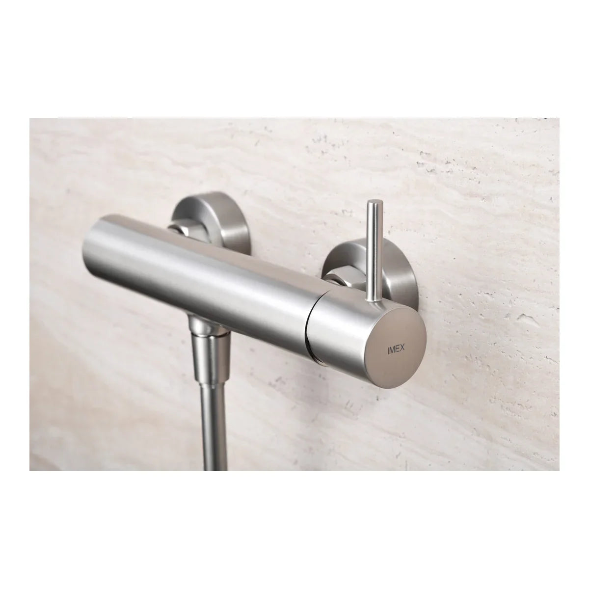 Monza Brushed Nickel Shower Kit Mixer