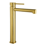 Monomando lavabo alto Toscana oro cepillado Imex