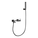 Kit Baño/Ducha Monomando Toscana Black Gun Metal Imex