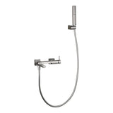Kit baño/ducha monomando Toscana níquel cepillado Imex