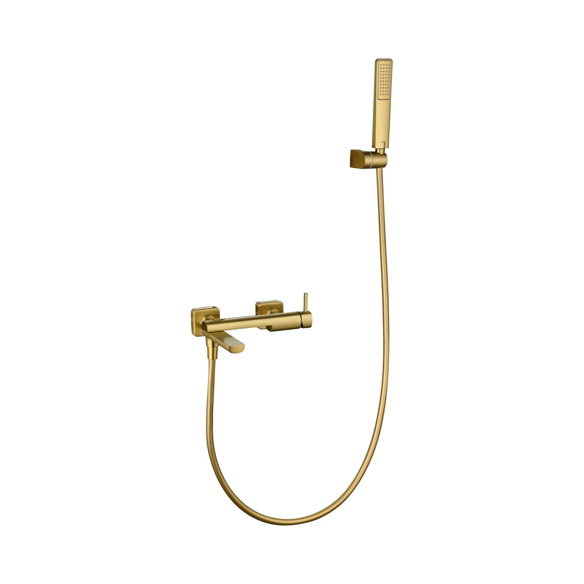 Kit Baño/Ducha Monomando Toscana Oro Cepillado Imex - principal - Imex