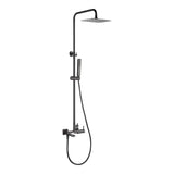Conjunto bañera monomando Toscana black gun metal Imex