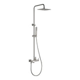 Conjunto bañera monomando Toscana níquel cepillado Imex