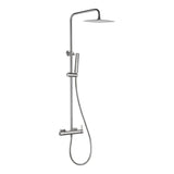 Conjunto ducha monomando Toscana níquel cepillado Imex