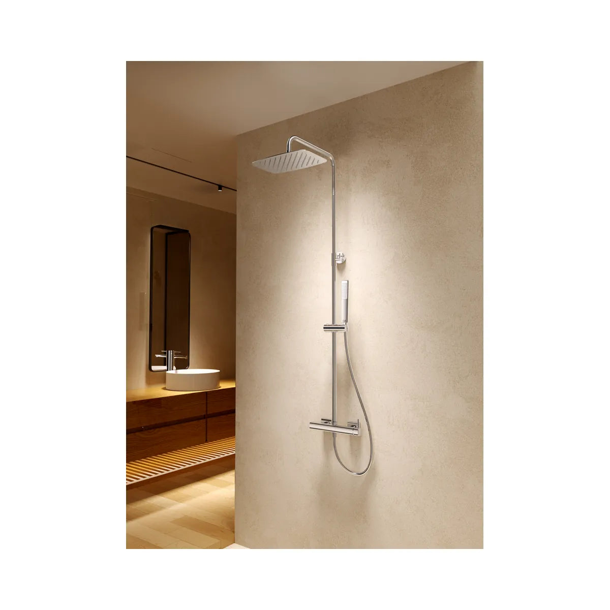 Conjunto Ducha Monomando Toscana Imex Cromo | Merkimarket - ambiente_2 - Imex