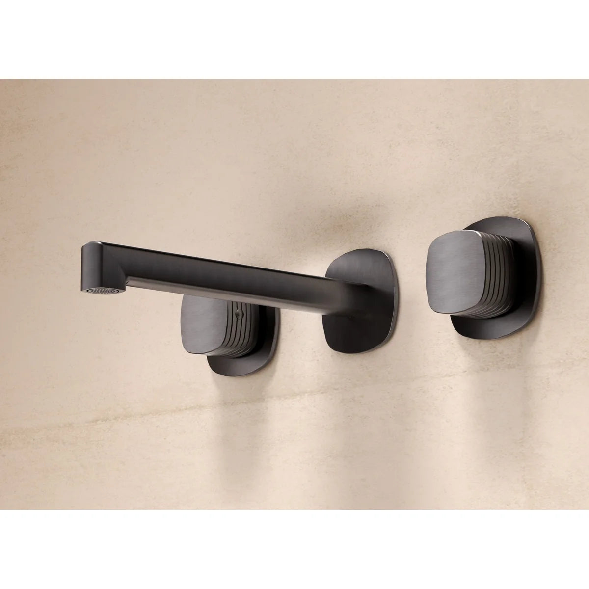 Bimando Empotrado Lavabo Firenze Imex Oro rosa cepillado en ambiente