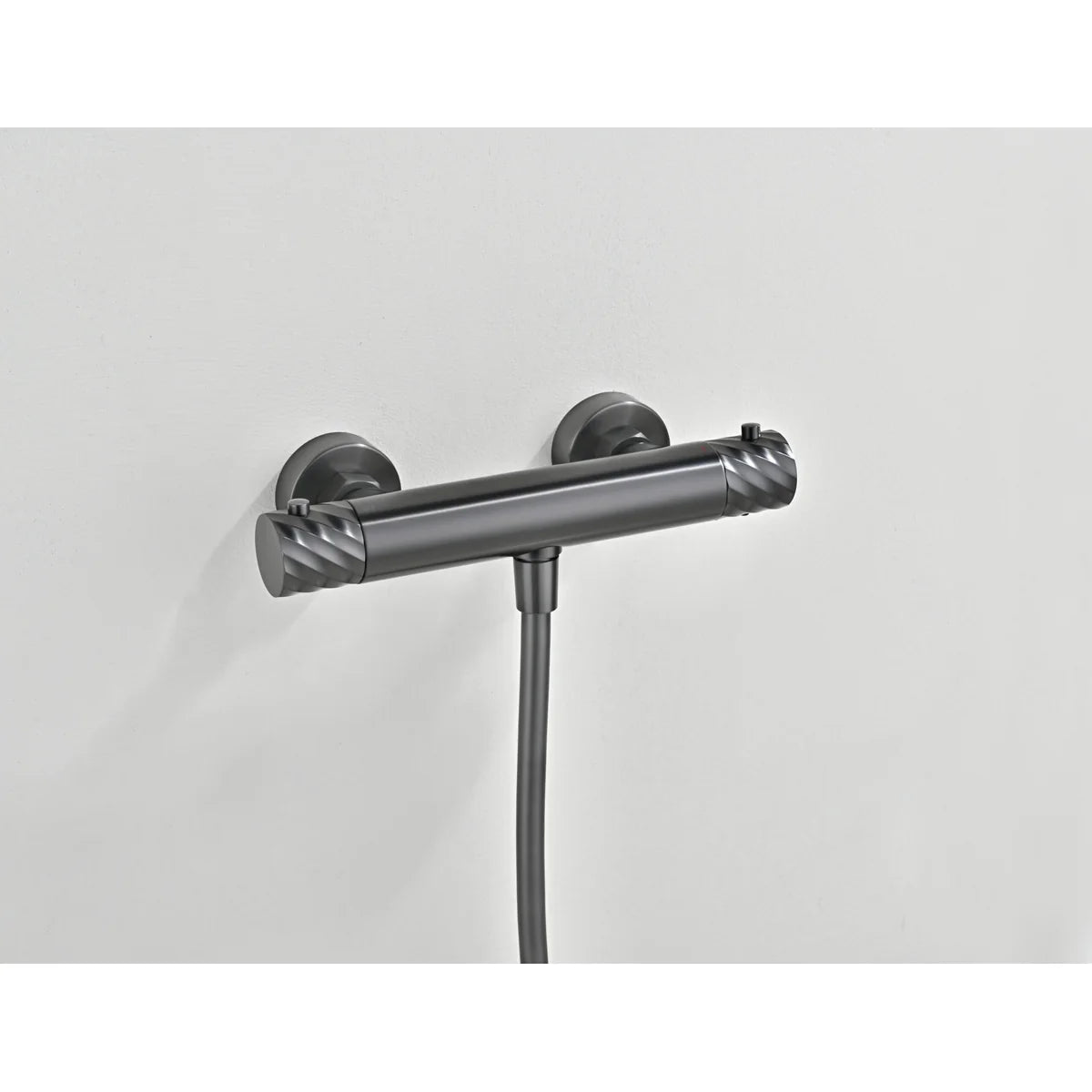 Kit Ducha Termostático Bless Black Gun Metal Imex Black gun metal en ambiente
