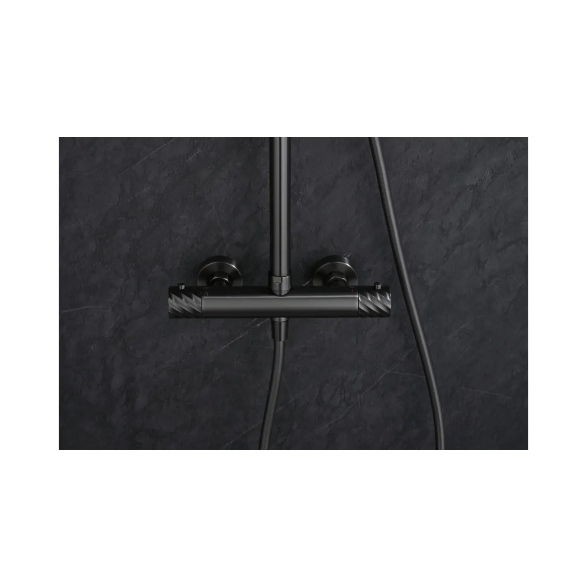 Conjunto Ducha Termostático Imex Black Gun Metal - ambiente_2 - Imex