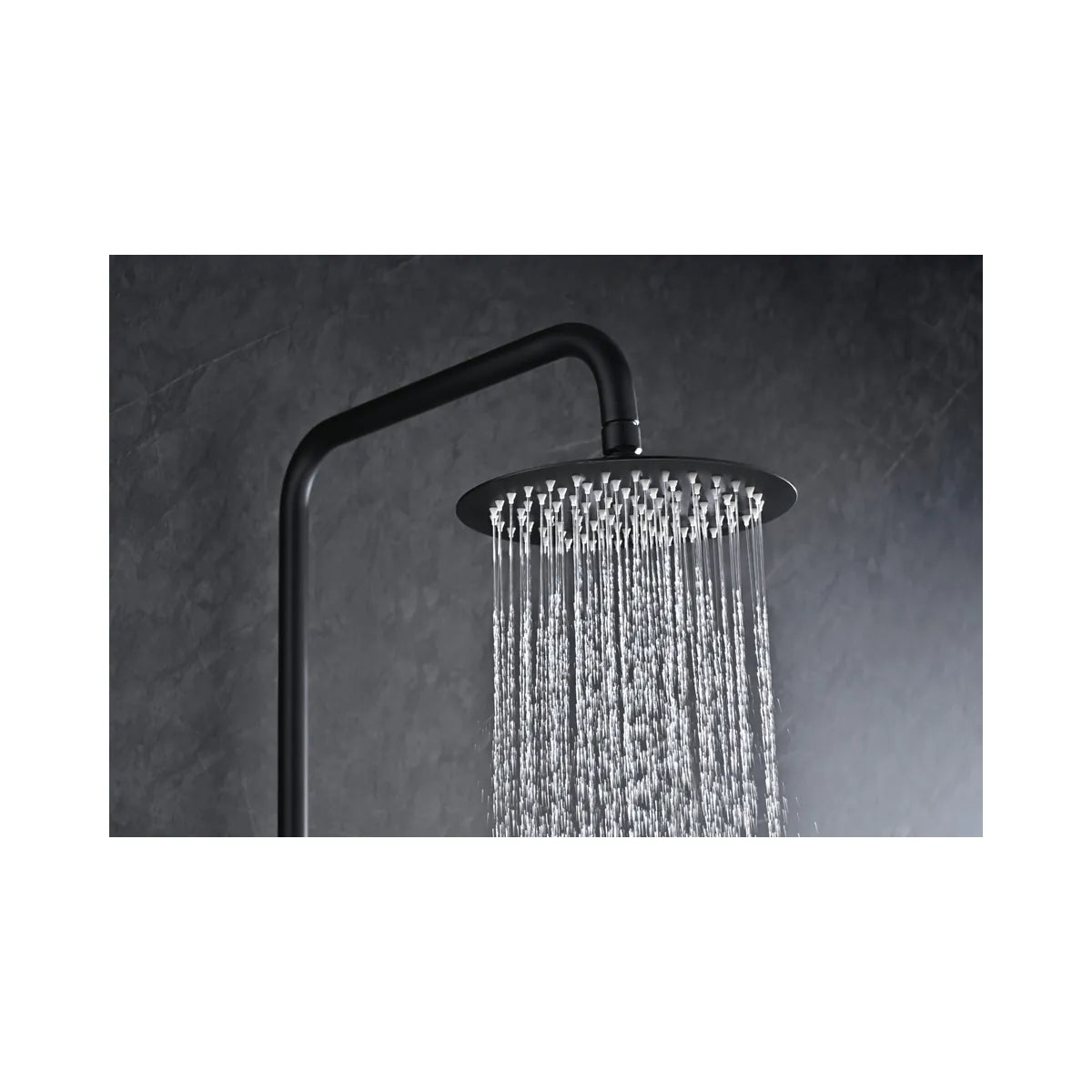 Conjunto Ducha Termostático Imex Bless Negro Mate | Merkimarket - ambiente_3 - Imex