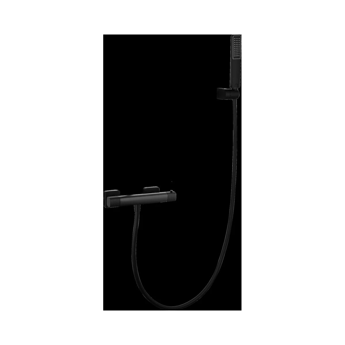 Kit Ducha Termostático Firenze Negro Mate Imex - principal - Imex